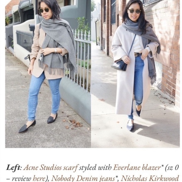 Acne Studios Virgin Wool Scarf - Picture 4 of 6